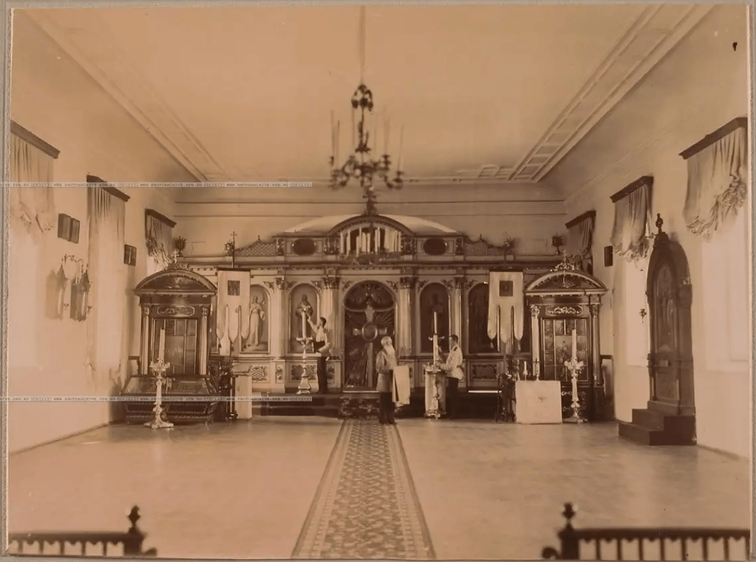 Церковь Оренбургского кадетского корпуса, 1900 г.